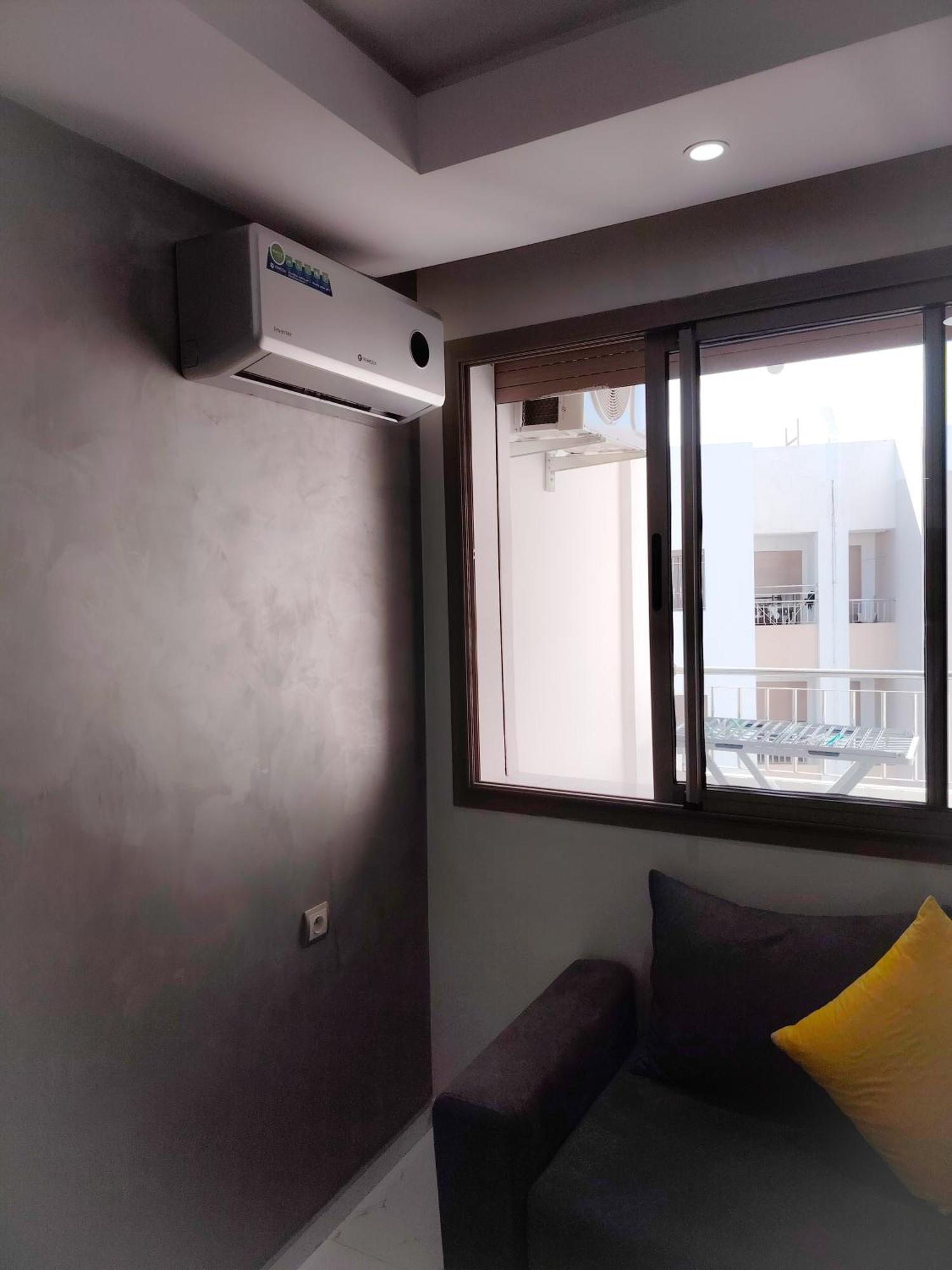 Super Apartement Totalement Neuf Et Climatise A Cote Du Centre Commercial Marjane M2 แทนเจียร์ ภายนอก รูปภาพ